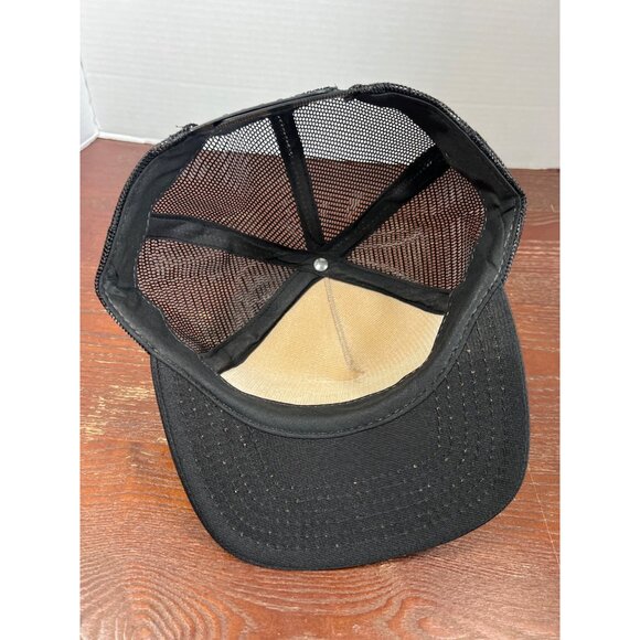 Vintage TE Engineering Construction Patch Snapback Trucker Hat X3 - Picture 3 of 3